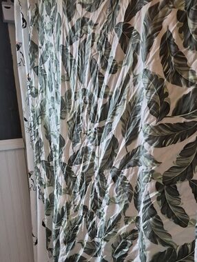COACH 🌴 BANANA PALM LEAVES 🌟 COTTON SCARF 🌴 Very HTF -- NWOT (Style 678)